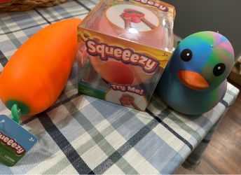 Squeezy Squishy Stress Toy Set