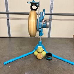 JUGS JR pitching machine.