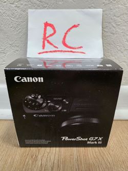 Canon Power Shot G7X Mark III digital camera - point and shoot (SILVER/BLACK - USA Version)