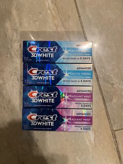 Crest Toothpastes al For $10 Small