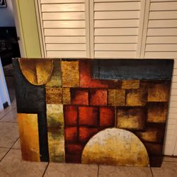 Wall art With 4 Feet High 3 Feet.