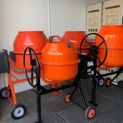 4.5 Cf All Steel Cement Mixer New 300.00