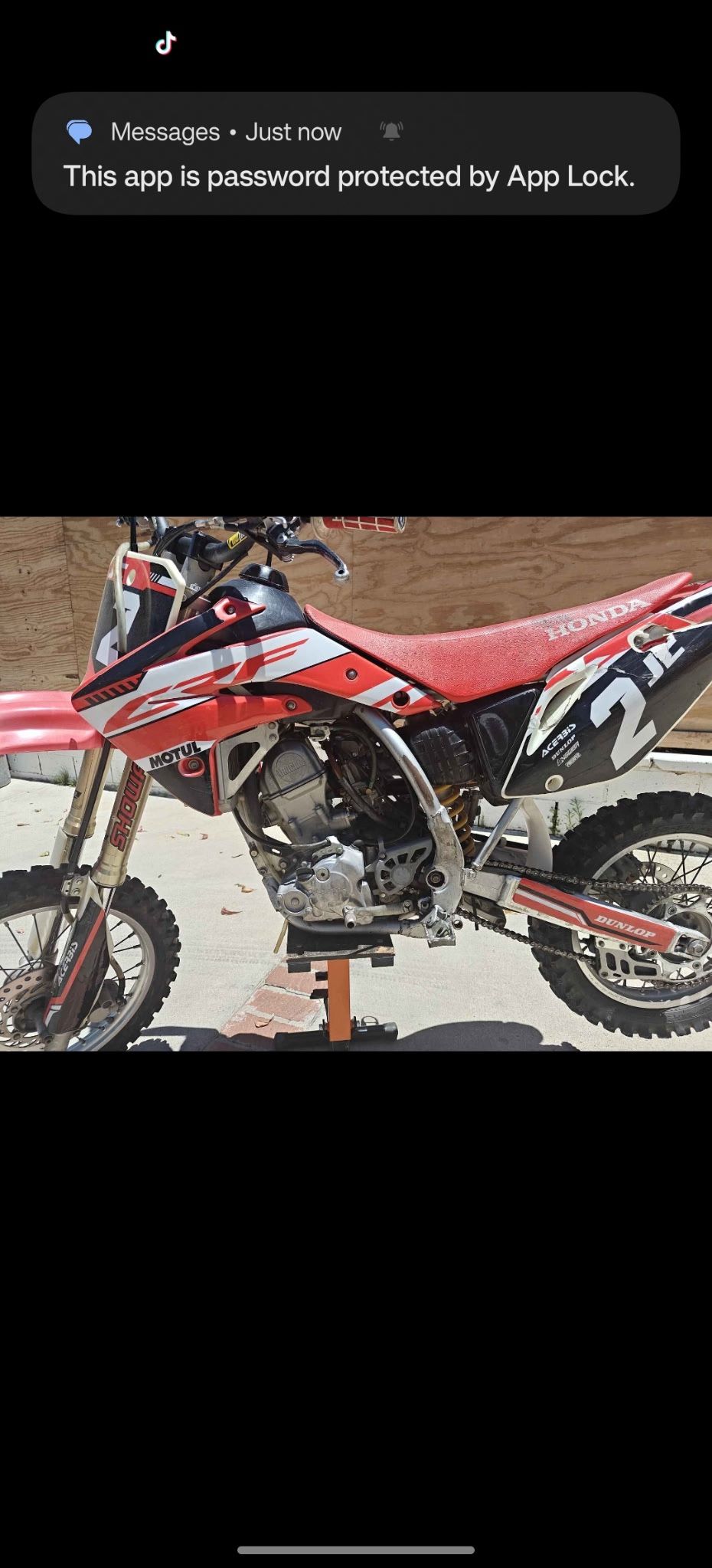 Honda CRF 150R 2007 (small wheel)