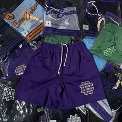 Eric Emanuel EE Basic Purple Shorts Men Size M Brand New