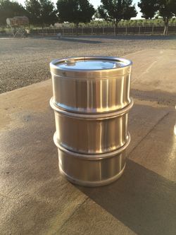 SS Drum 55 gal