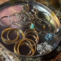 Bracelets Rings And Earrings