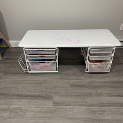 The Container store  Art Desk