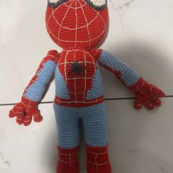  Marvel SPIDERMAN SPIDER-MAN HANDMADE 13” CROCHET DOLL