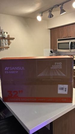 Sansui 32in curved gaming monitor