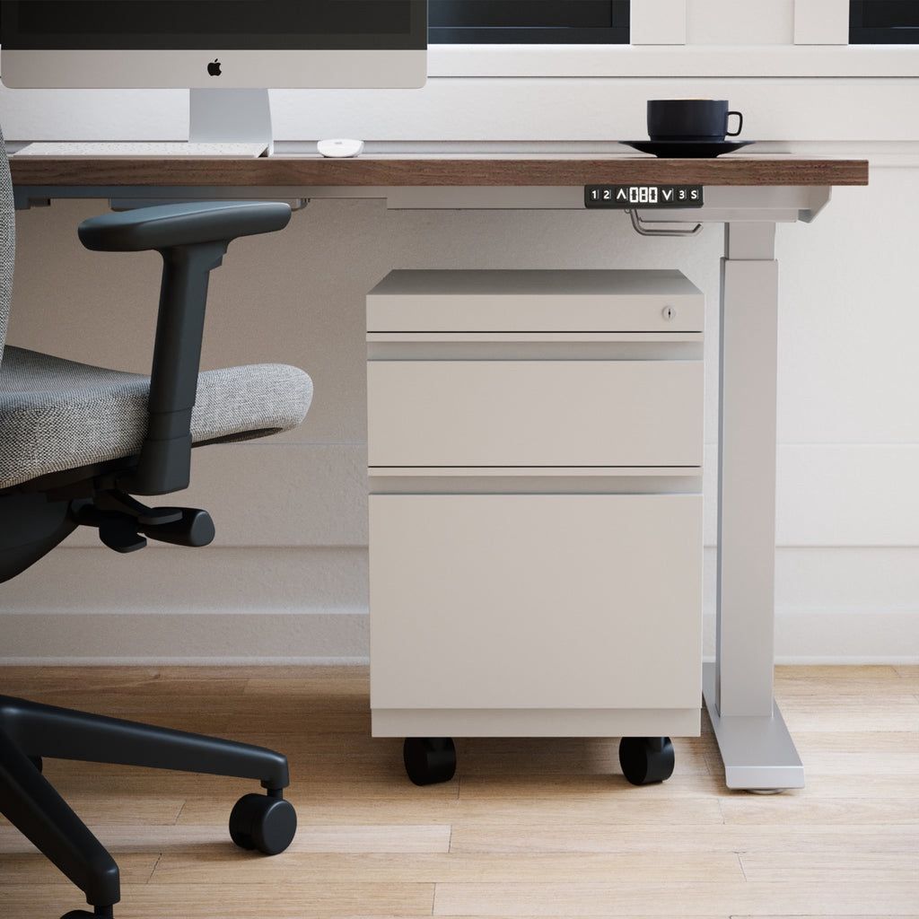2 Drawer File Cabinet with Lock and Key - Like New
