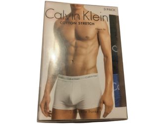Calvin Klein 3Pk Men's Trunks Small 
