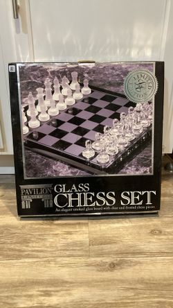 Glass Chess Set Pavilion Limited Edition 