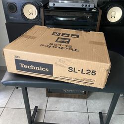 Vintage 1980s Technics SL-L25 Linear Tracking Turntable – Mint Condition with New Stylus!