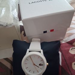 Lacoste White Watch