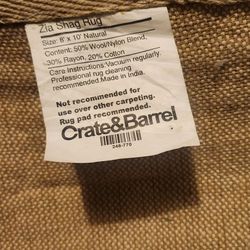 Crate And Barrel Rug 8×10