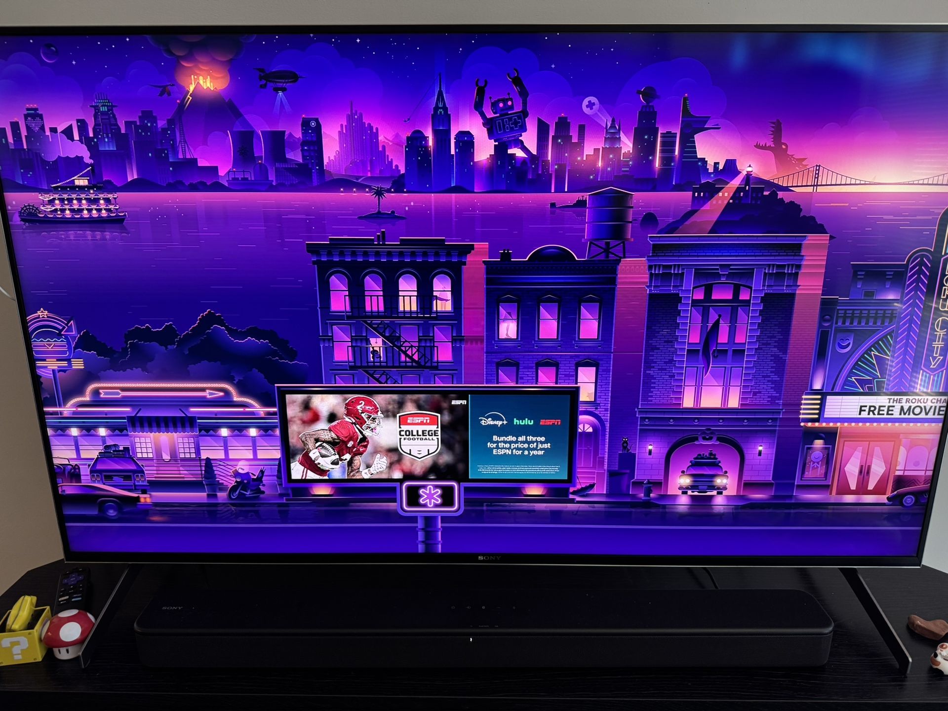 Sony 55 Inch TV Plus Sony Soundbar