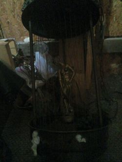 Vintage oil rain lamp