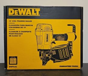 DEWALT DWF83C 15 Degree Framing Coil Nailer (PS(contact info removed))