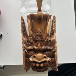 Solid Wood Mask