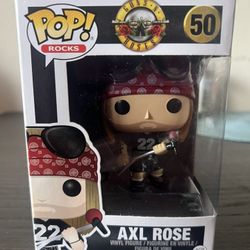 Axl Rose Funko Pop Rocks #50 Guns n' Roses Music Vinyl Figure Figurine Toy Toys