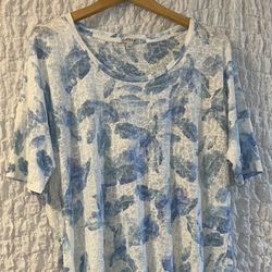 Orvis: Lightweight Floral Top, Size: Large 