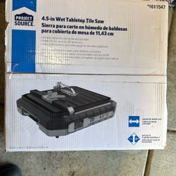 Tabletop Tile Saw