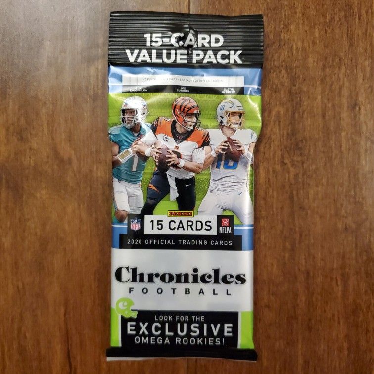 2020 Panini Chronicles Football Fat Pack Cello