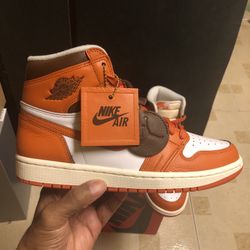 Air Jordan OG Starfish; DS; Size  7.5(M)/9(W)