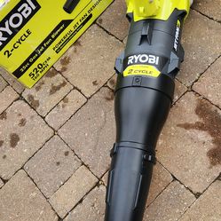 RYOBI
160 MPH 520 CFM 25cc Gas Jet Fan Leaf Blower