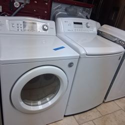 Lg  Washer And Dryer 