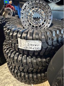 On Sale. METAL FX 15” Beadlock wheels & 35x10-15 MAXXIS ROXXZILLA TIRES For 4  Lug UTV SXS (We Finance)