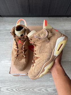 2021 Travis Scott x Air Jordan 6 Retro British Khaki