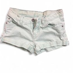 Vintage Levi shorty shorts, mint color 