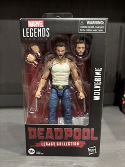 Deadpool Marvel Legends Legacy Collection Wolverine Action Figure