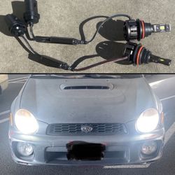 9007 HB5 6K 40000 Lumens Bright White LED Lights For $60