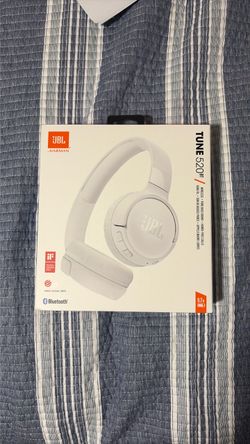 JBL white headphones- brand new