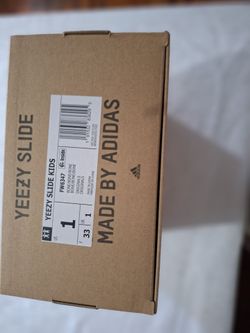 Adidas Yeezy Slide Kids Bone