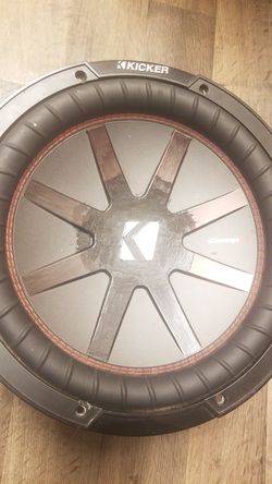 Subwoofer kicker 12"