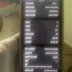 iPhone 16 Pro Max UNLOCK