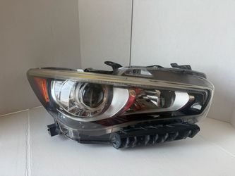 ✅ 2014-2017 Infiniti Q50 RH Passenger LED Headlight Headlamp OEM
