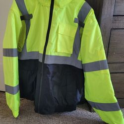 Body Guard Hi Visibility Jacket 