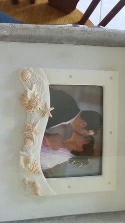 Beach theme guest book brand new but flawed