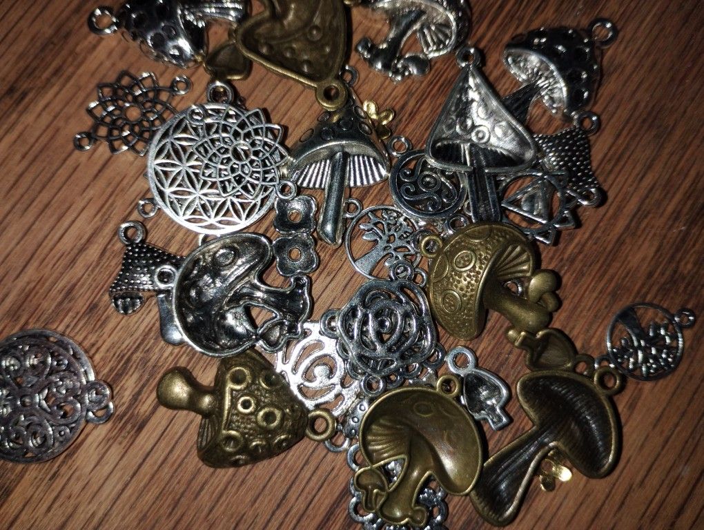 Charms and pendants for jewelry.