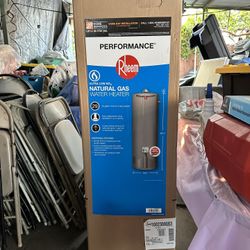 NEW RHEEM 29 GALLON WATER HEATER 6YEAR WARRANTY 