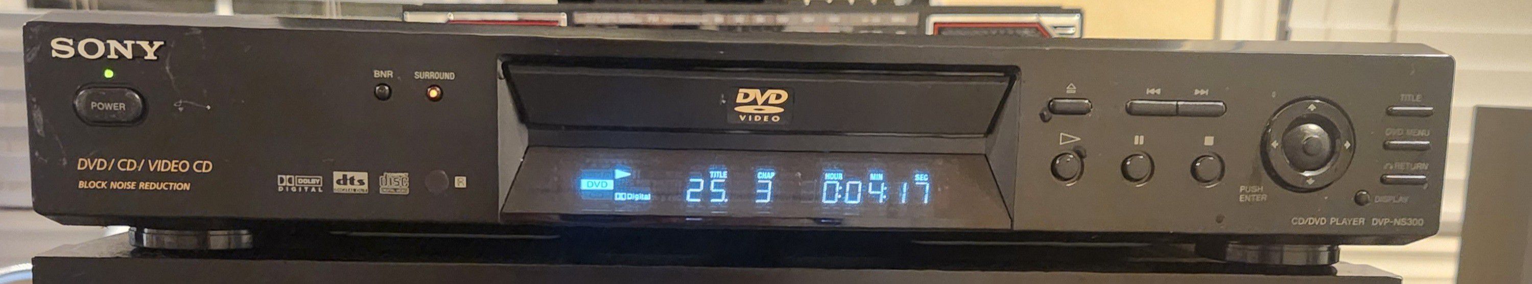 SONY DVP-NS300/B DVD Video Player (Black)