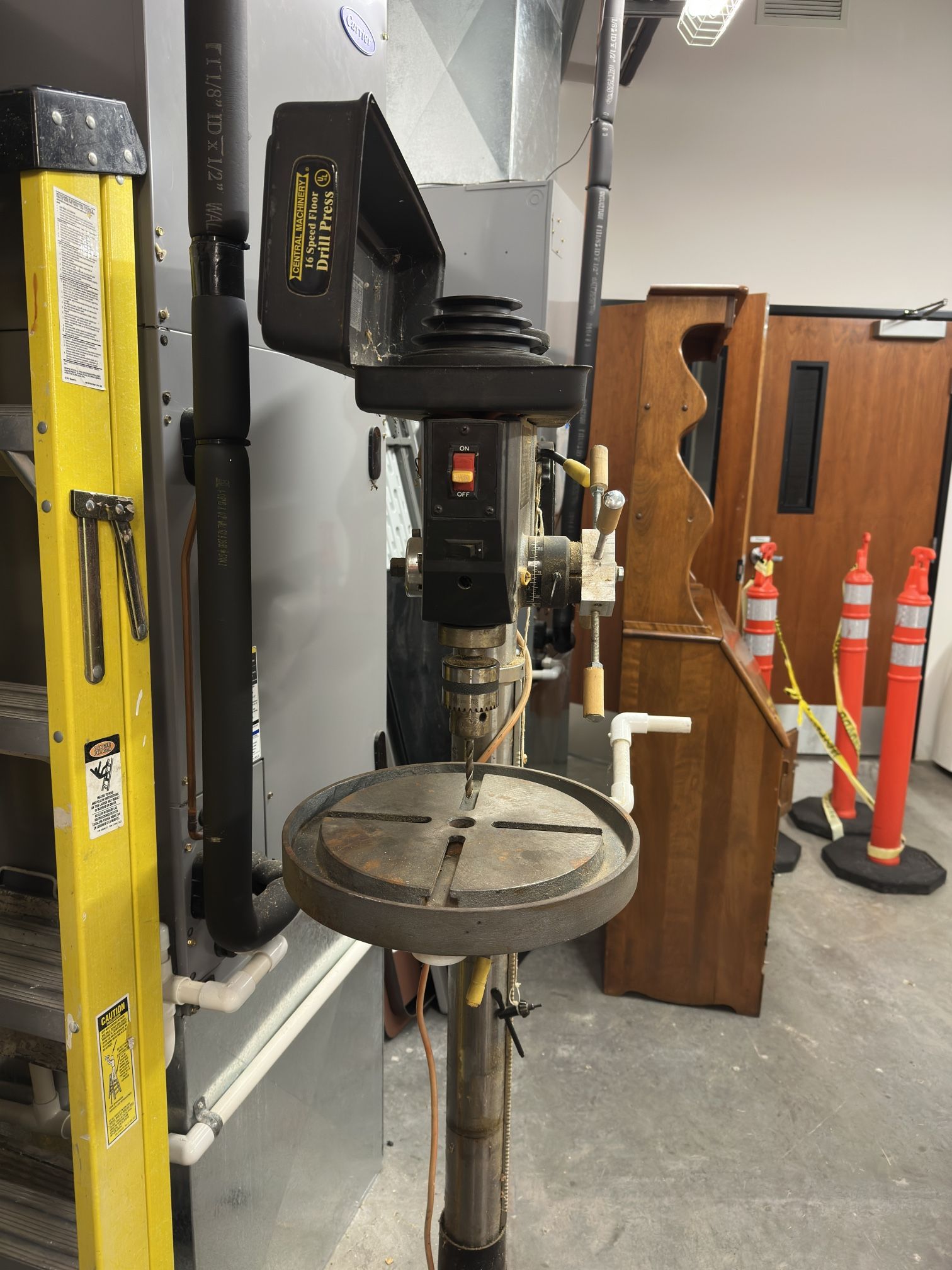 Central machinery, 12 speed floor drill press