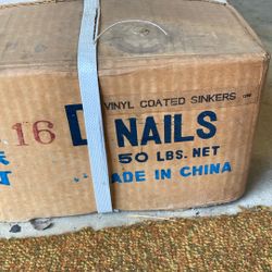 Box Of Sinker Nails - 50 Lbs