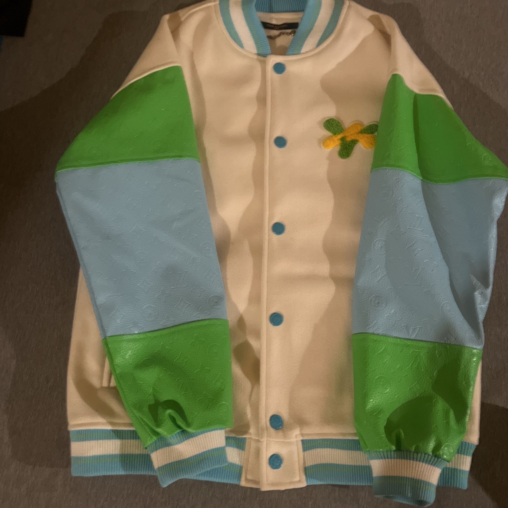 Louis Vuitton Multi Color Letterman Jacket
