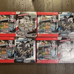 Black Bolt White Flare Binder And Poster Collections 