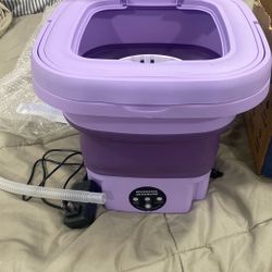 *NEW Folding Washing Machine && Heyday Earbuds**